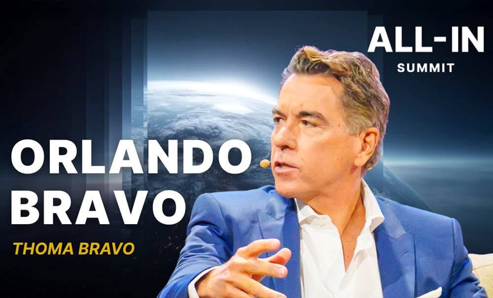 Orlando Bravo at the All In Summit
