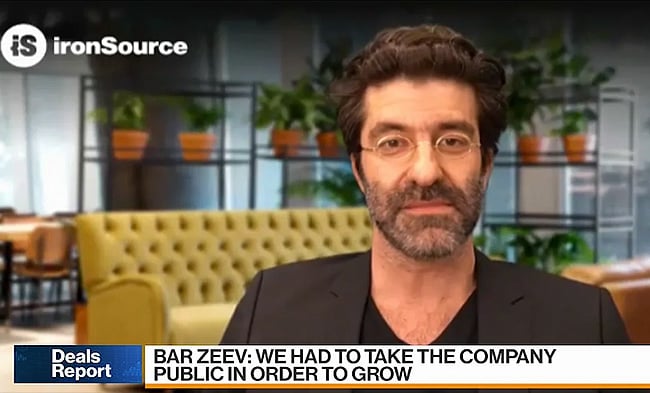 Bloomberg with ironSource