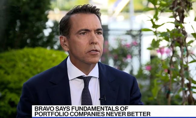 Orlando Bravo and Bloomberg TV